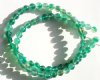 16 inch strand 6mm Green Agate Beads